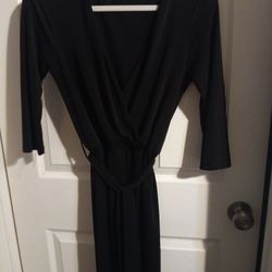 Black Silky Dress