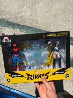 Marvel Rivals Spider-Man & Luna Marvel Legends Action Figures