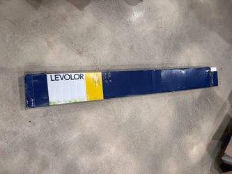 67" White Levolor Trim and Go 2" Faux Wood Blinds/Window Treatment from Lowes