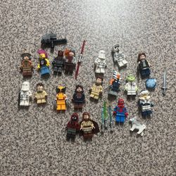 Lego minifigure lot