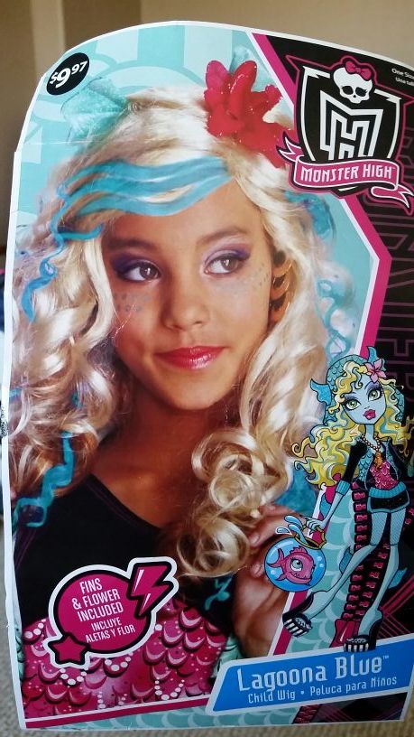Monster High Lagoona Blue wig