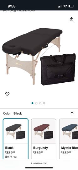 Earth, light brand portable massage table