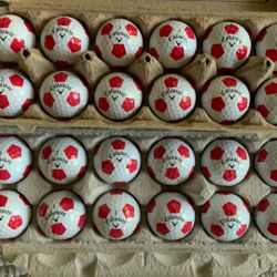 24 Mint Condition Callaway Chrome Soft TruVis Golf Balls