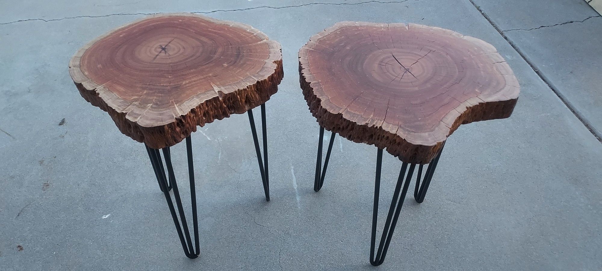 Live Edge Side Tables