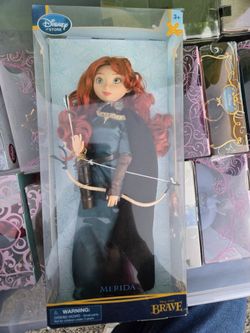 Disney Store Exclusive Brave Princess Merida 11" Doll Figure
