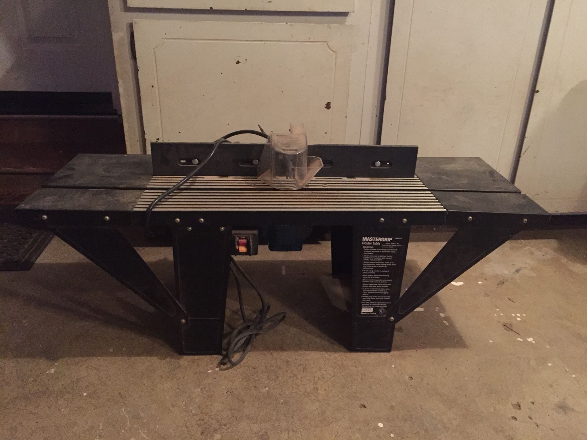 Mastergrip router table deals
