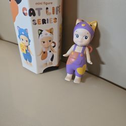 Sonny Angel Cat Life Series Purple Lucky Secret Toy Decor 