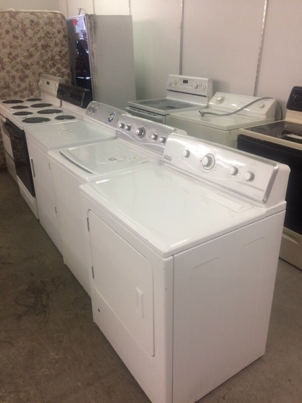 Maytag washer and dryer set gas