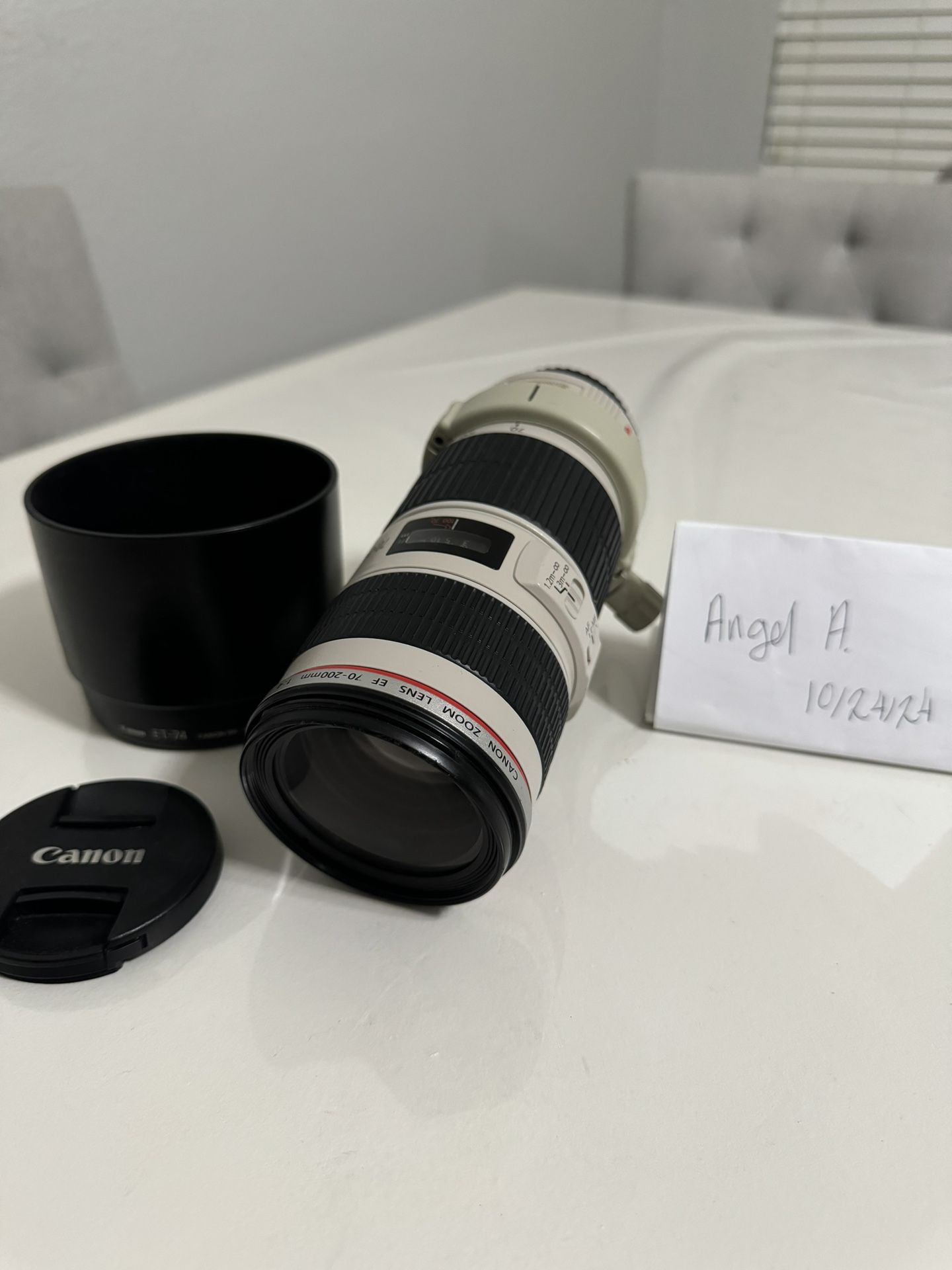 Selling my EF Canon 70-200mm F4.0