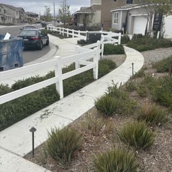 Vinyl Fence Preserved From Job 