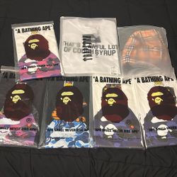Bape Shirt, Cough Syrup 