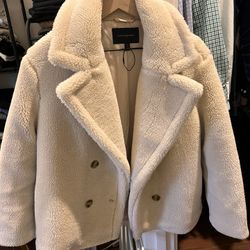 Banana Republic Faux Fur Coat