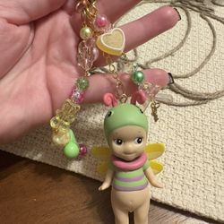 Sonny Angel Butterfly Inspired Keychain Bag Charm 