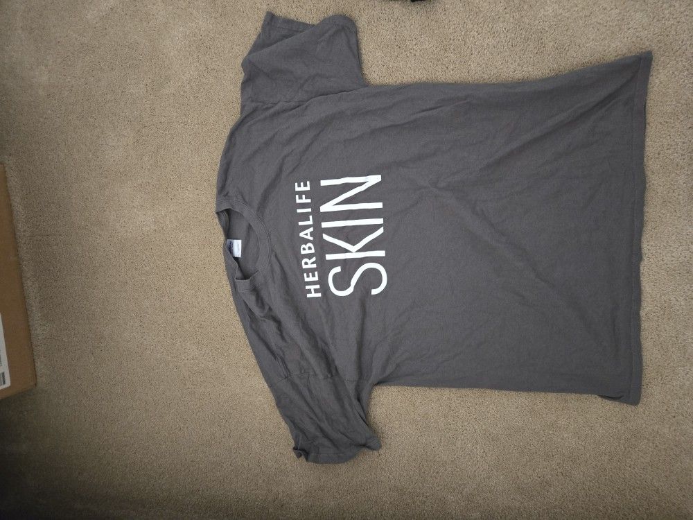 Herbalife Skin Gray T Staff Shirt Size XL ($20)