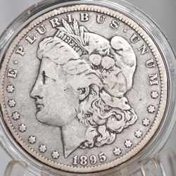 1895-O Morgan Dollar, Key Date - Choice Fine 
