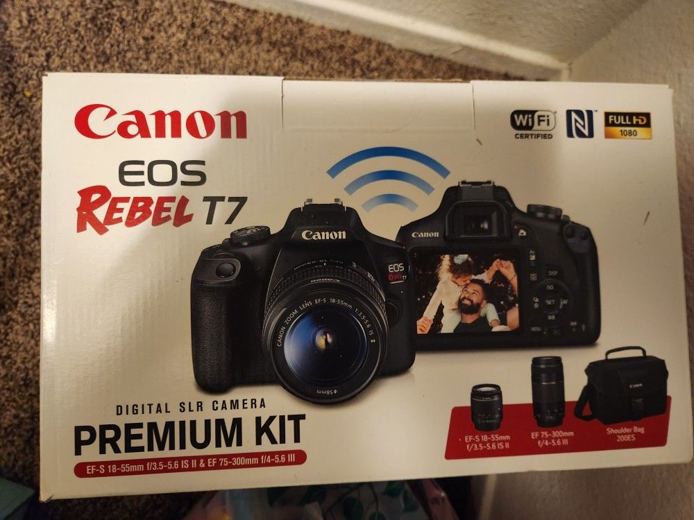 Canon Rebel T7 Digital 📷 Camera- New( PENDING)