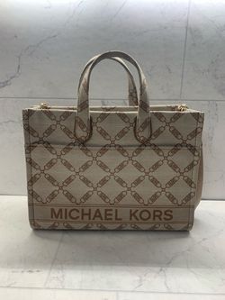 Michael Kors Gigi Brown Shopper Handbag (PO1021397)