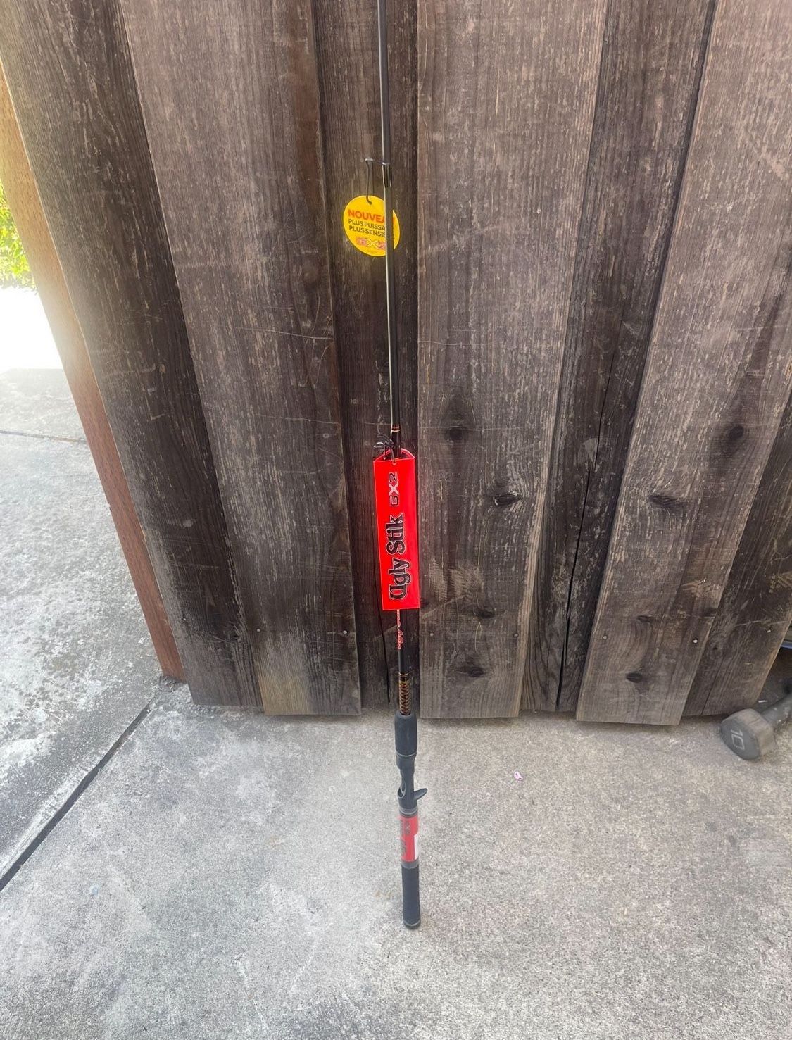 Ugly Stik GX2™ Casting Rod, 6'6" Medium Fishing Rod