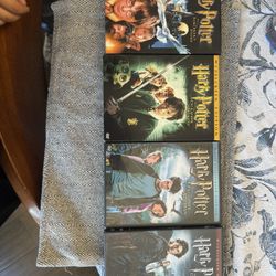 Set Of 4 Harry Potter DVDs 