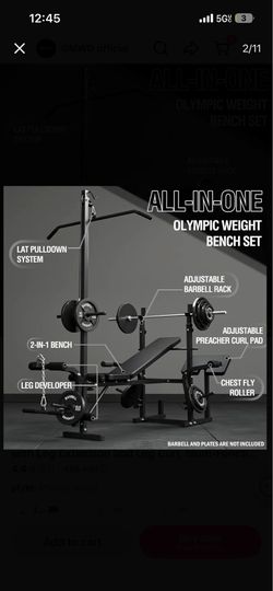 8 in 1 bench