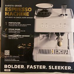 Time And Table, Espresso Machine, Brand New Inbox