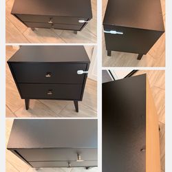 2-Drawer Nightstand Set (2 Matching Pieces)