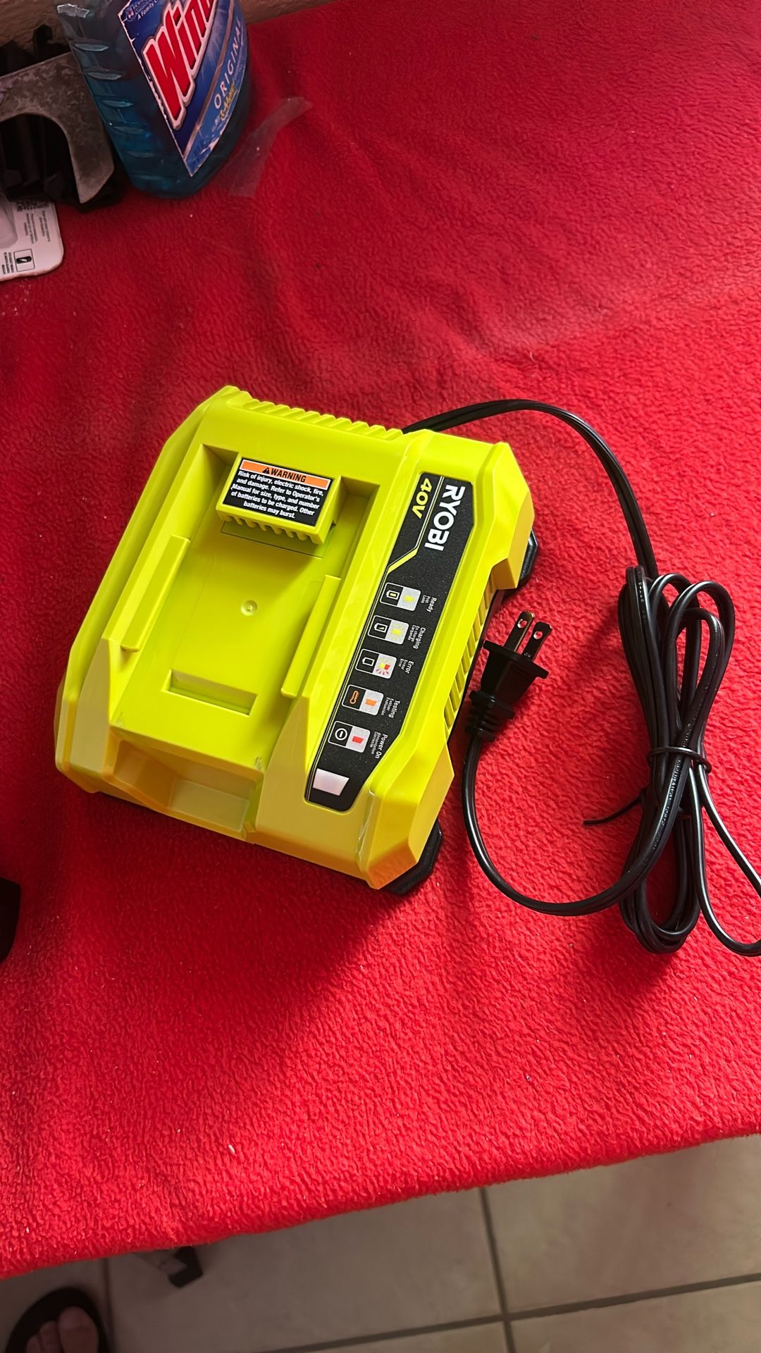 Ryobi 40v Rapid Battery Charger