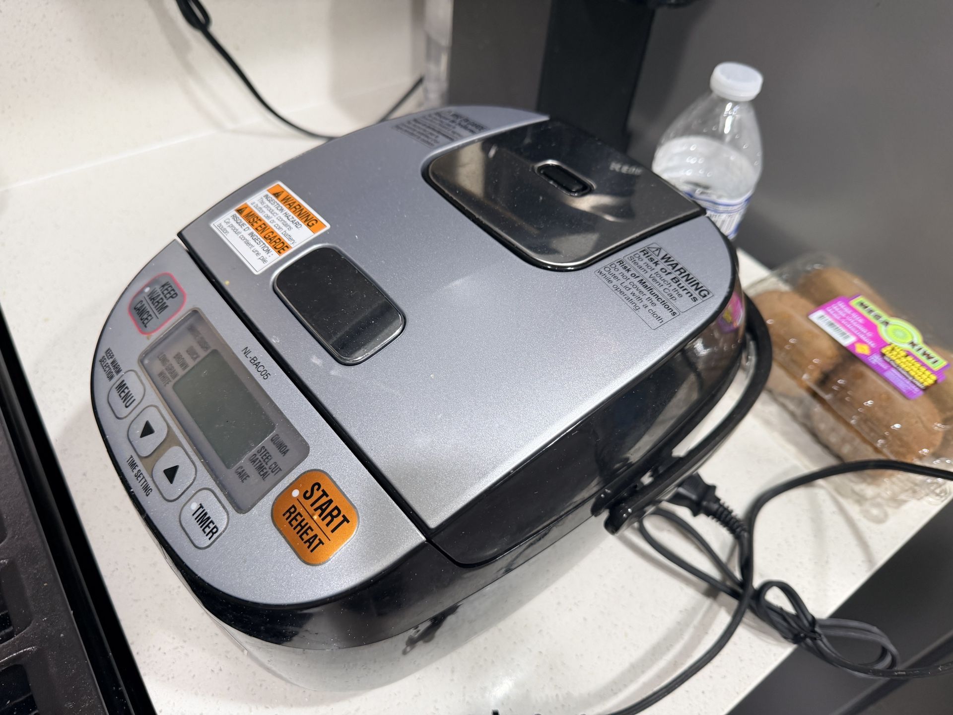 Zojirushi NL-BAC05 Micom Rice Cooker and Warmer, 3 cup