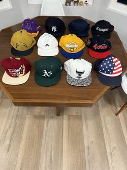 Snapback Hats Lot – New Era / Nike SB / Sports & Streetwear (12 Hats)