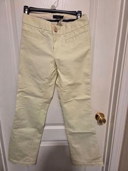 Banana Republic  Cropped Pants light lime green