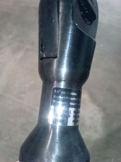 Pneumatic wrench plus various metric and standard wrentches
