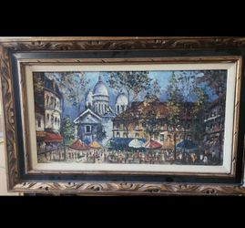 S Doren Artist Oil Painting