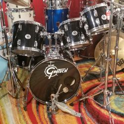 Gretsch Drum set 7 PC. Complete Set 
