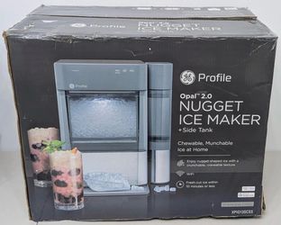 GE Ice Nugget Maker 38lbs With Side Water Tank