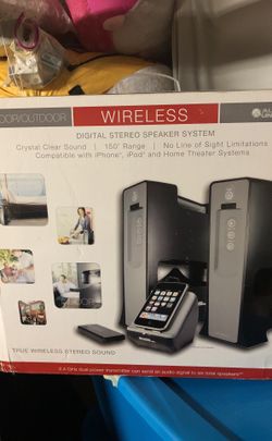 Digital stereo speaker system