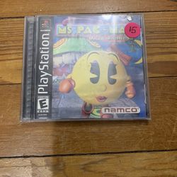 Ms. Pac-Man Maze Madness For Playstation 1