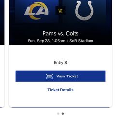 Rams Vs Colts 