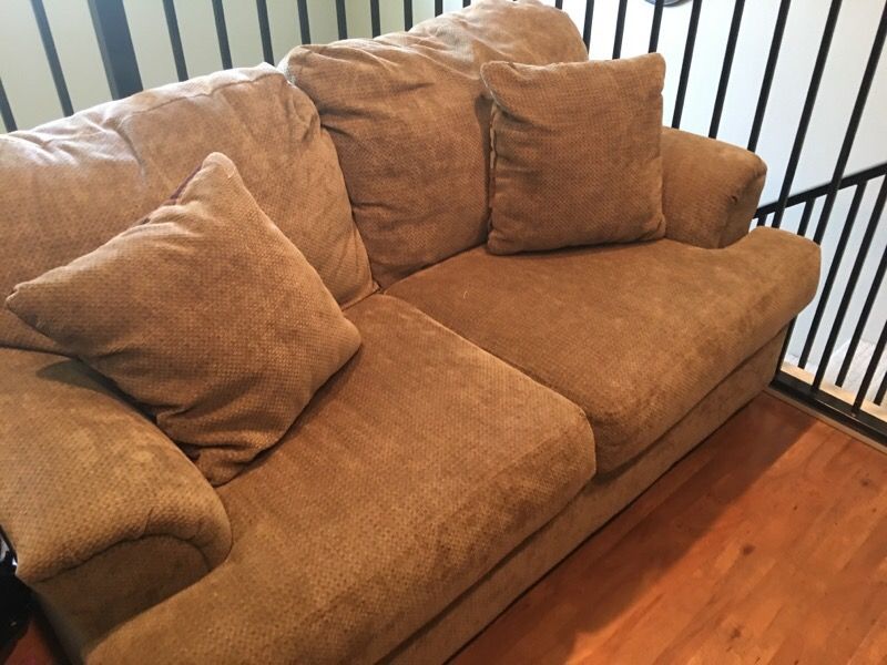 Couch and love seat set