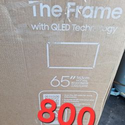 SAMSUNG 65"INCH QLED 4K THE FRAME TV LS03D 