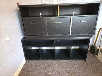 Black Storage/Entertainment Unit