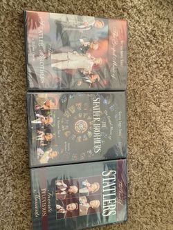 The Statler Brothers 3 DVD set Gaithersburg Gospel Music Series Volume One, Volume 2, and The Best of Favorite Television Moments. New in plastic