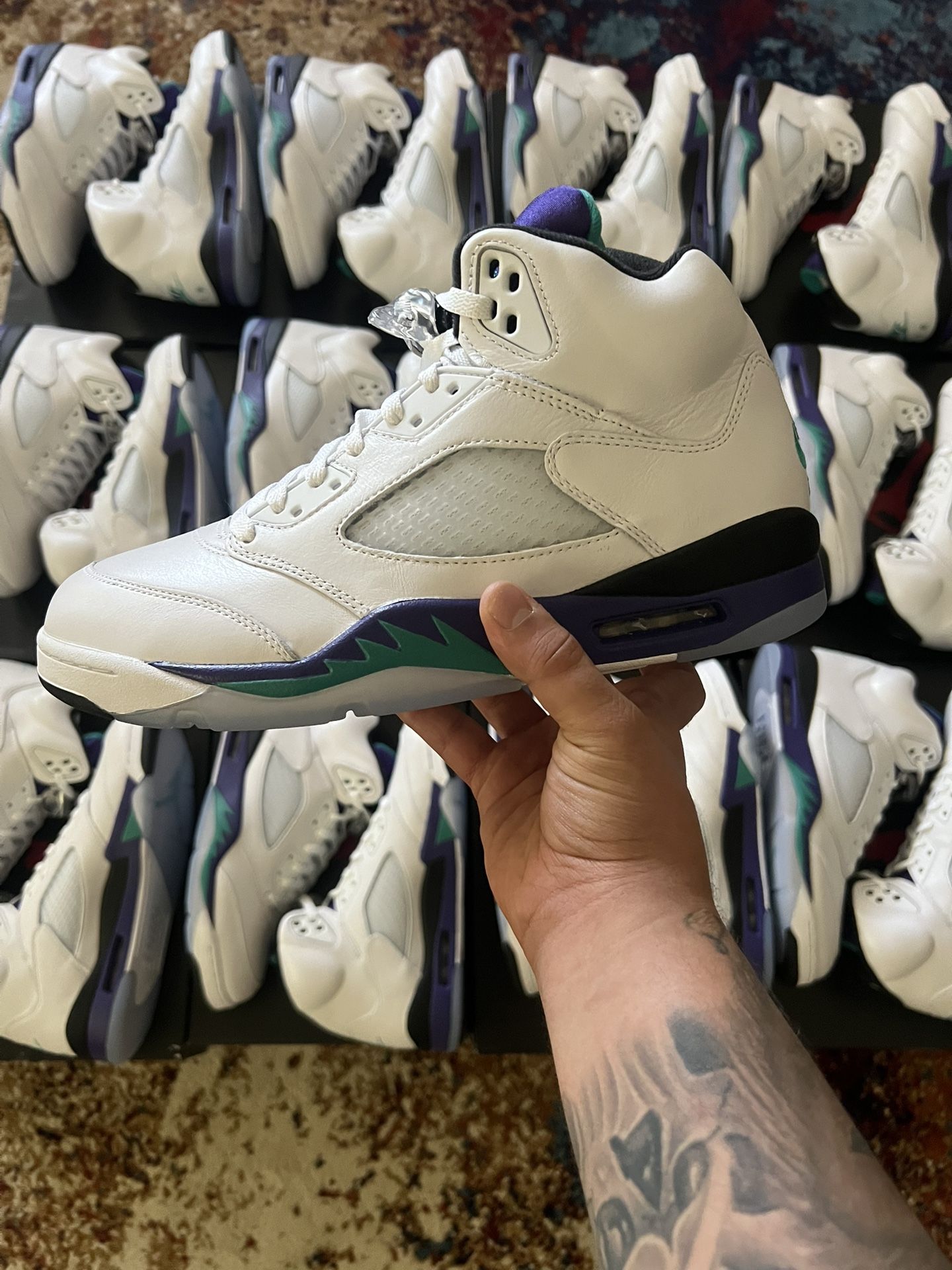 Jordan Retro 5 Grape 2025