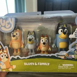 Bluey Figurines Toys
