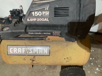 Broken Air Compressor.