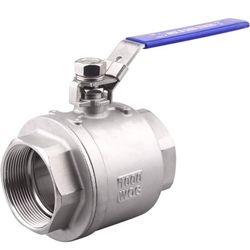 DERNORD Stainless Steel 304 Ball Valve, Full Port Heavy Duty for WOG with Locking Device (3" NPT)