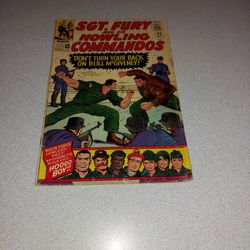 VINTAGE 1965 SGT. FURY AND HIS HOWLING COMMANDOS #22 COMIC 