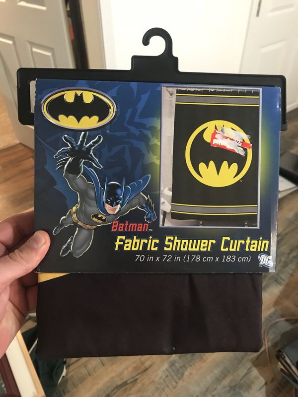 Batman Shower Curtain Never Used For In Westlake Oh Offerup
