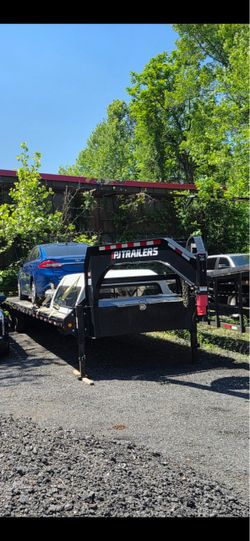 36 ft pj trailer w/ hot shot equipment