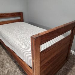 Twin Bed- Solid Wood