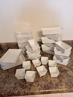 34 piece drawer desk organization